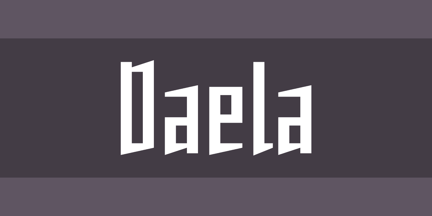 Font Daela